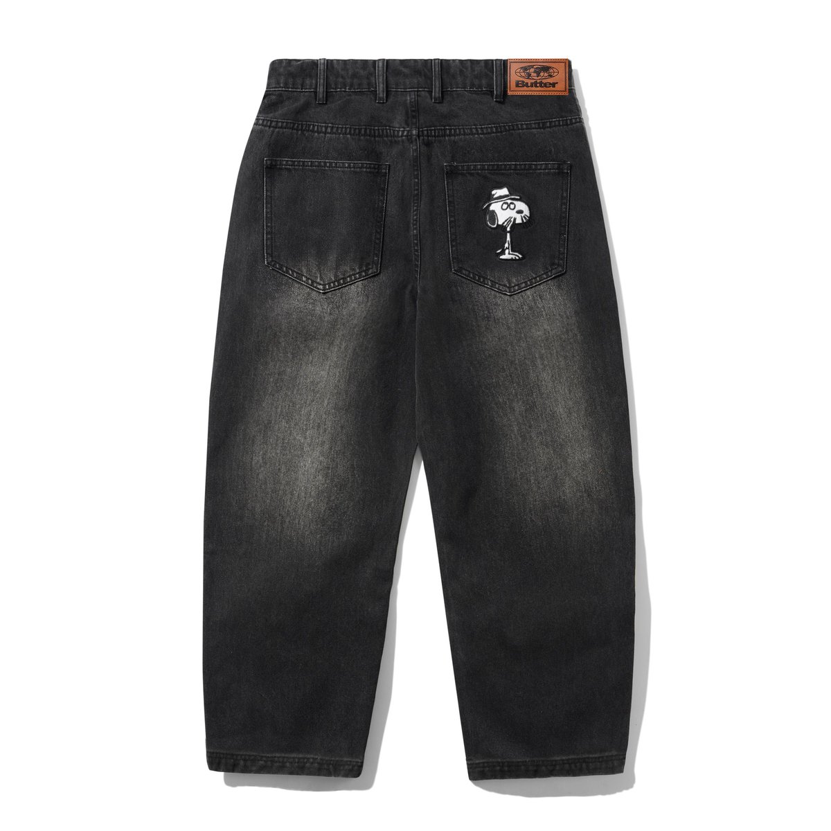 Butter Goods デニム 黒 Santosuosso Denim Jeans, Washed Black – Butter Goods USA