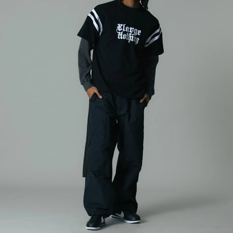 XLARGE | FOOTBALL S/S TEE(BLACK)