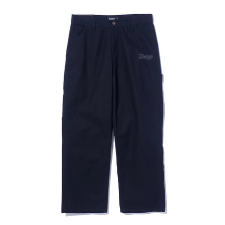 XLARGE | PATCHED OLD ENGLISH PAINTER PANTS(BLACK)