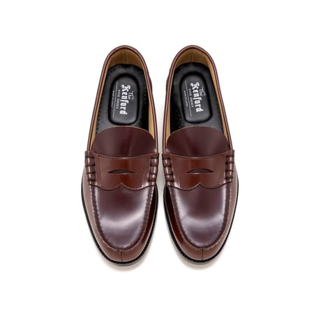 The Kenford Fineshoes | COMBI LOAFERS (DARK BROWN / WINE/Man)