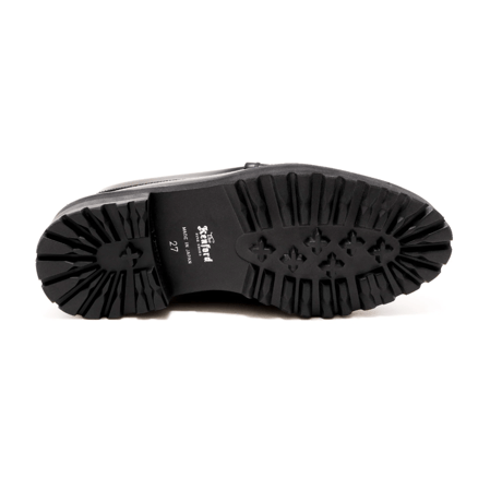The Kenford Fineshoes |TANK SOLE LOAFERS(BLACK BLACK PAISLEY/Man)