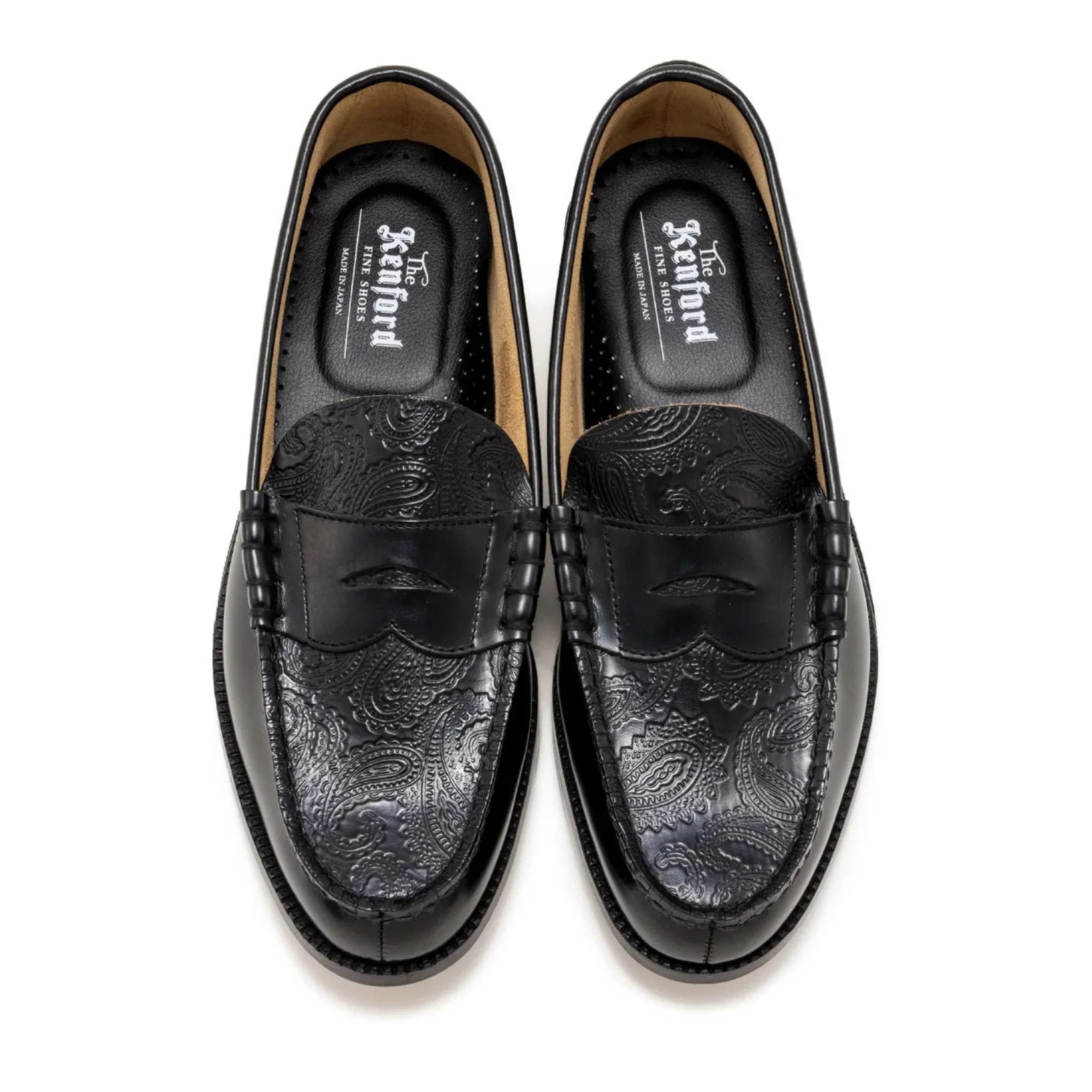 The Kenford Fineshoes |EMBOSSED LOAFERS(BLACK B