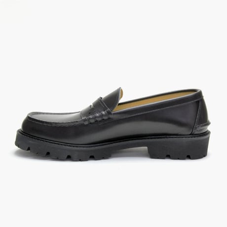 HARUTA / SCOTCHGARD COIN LOAFER #906XL (BLACK)