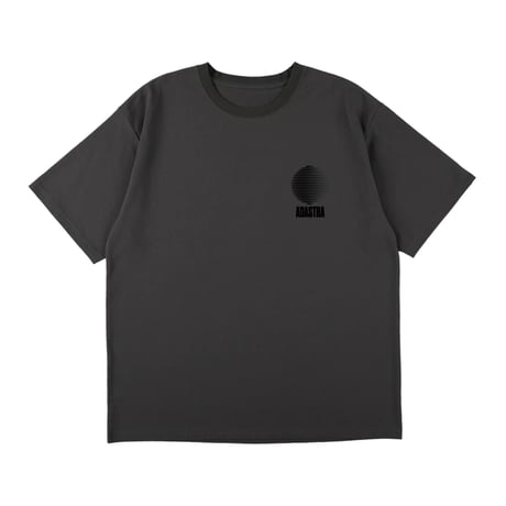 ADASTRA | SUNSET TEE( CHARCOAL BLACK)