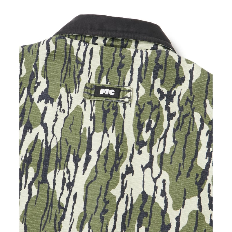 ジャケット・アウター WASHED CANVAS FIELD JACKET CAMO L WASHED CANVAS FIELD JACKET – FTC
