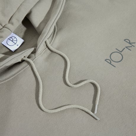 POLAR SKATE CO. / Dave Hoodie - Stroke Logo (Vetiver)