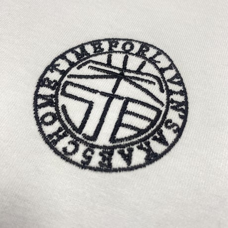 Time For Livin′ / Sakae 5 Block S/S TEE (WHITE)