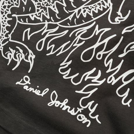 Butter Goods | BUTTER GOODS × DANIEL JOHNSTON  Dragon Tee(Washed Black)