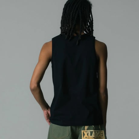 XLARGE | SLANTED OG TANK TOP(BLACK)