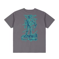 Dime / Challenged T-Shirt (Charcoal Grape)