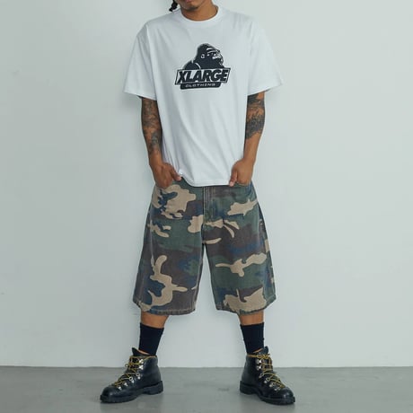 XLARGE | WASHED SHORT PANTS(CAMO)
