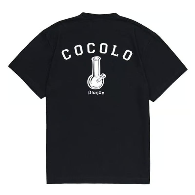 COCOLO BLAND / BACK BONG S/S TEE (BLACK) | T.F. COCOLO BLAND / BACK BONG S/S TEE (BLACK) | T.F.