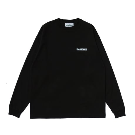 BE-SHARE|STORE LOGO L/S TEE (Black)