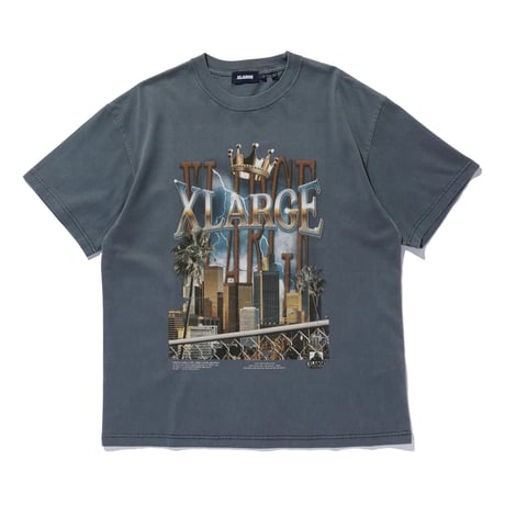 XLARGE | CITYSCAPE S/S TEE(NAVY)