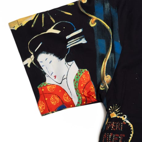 NEMES | 294 NEMES x HEAT "MIDNIGHT-SHINJYUKU" SHIRT (Black )
