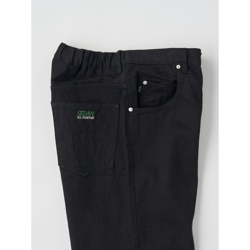 SEDAN ALL-PURPOSE|Classic Fit 5P Pants(Black) |
