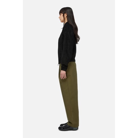 Dime / Perforated Faux Suede Jacket (Black)