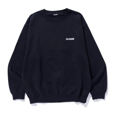 XLARGE | SLANTED OG CREWNECK SWEATSHIRT(BLACK)
