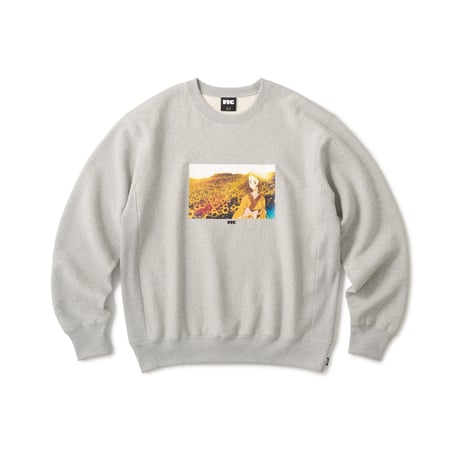 FTC | "FTC x SAMURAI CHAMPLOO" SUN FLOWER CREW NECK "GRAY" (FTC025SCSW04)