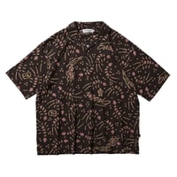 EVISEN SKATEBOARDSゑ®︎ |SHRIMP CHIRASHI STRETCH SHIRT(Black)