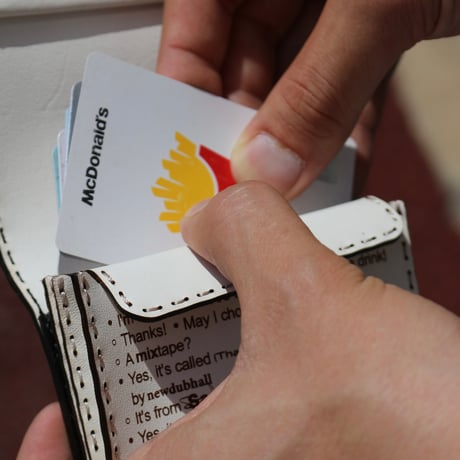 Sauras Being |  P.I.Y EasyWallet (BLACK/WHITE)