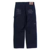 XLARGE | PATCHED OLD ENGLISH PAINTER PANTS(BLACK)