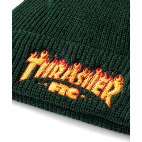 FTC | "FTC x THRASHER" LOGO BEANIE "3COLOR" (FTC026THH02)