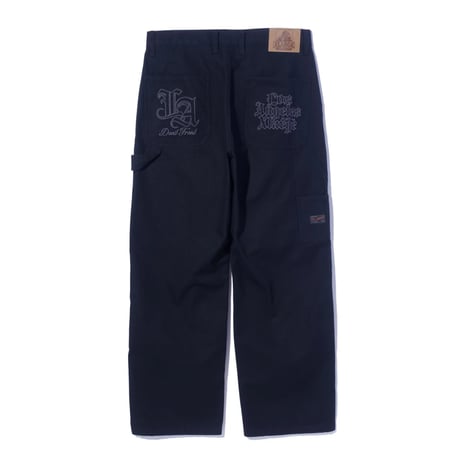 XLARGE | PATCHED OLD ENGLISH PAINTER PANTS(BLACK)
