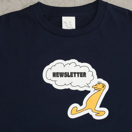 NEWS LETTER|Hang Out Tee (Metro Blue)
