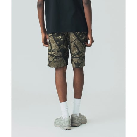 SILAS / CAMOUFLAGE PATTERN SHORTS (BEIGE)