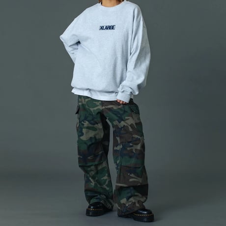 XLARGE | CAMO CARGO PANTS(OLIVE)