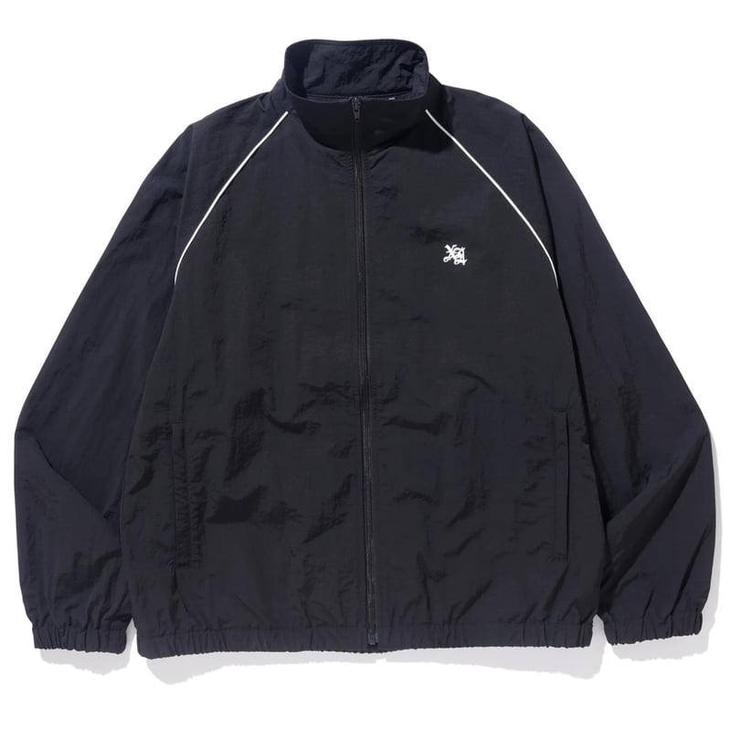 XLARGE｜OLD ENGLISH NYLON TRACK JACKET (BLACK) |...