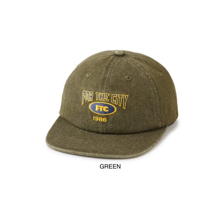 FTC | WASHED DENIM 6 PANEL "3COLOR" (FTC026SUMH02)