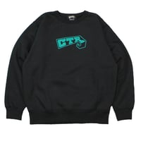 CTR / OG LOGO Heavy Crewneck Sweatshirt (BLACK)