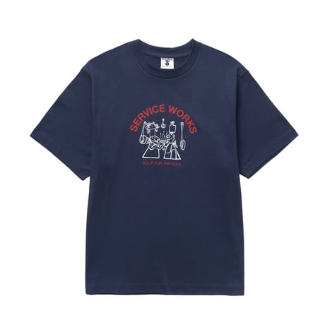 Service Works / Soup For The Soul Tee (Navy)