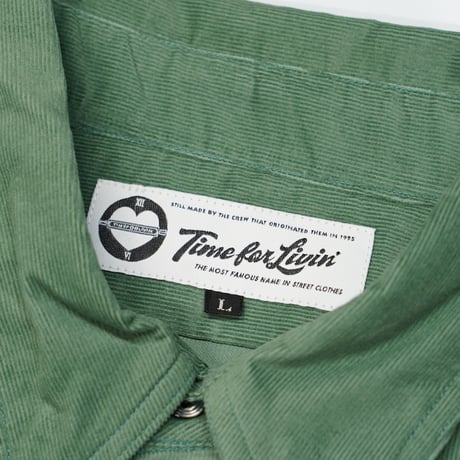 Time For Livin′ / POPOVER L/S SHIRT (KB GREEN)