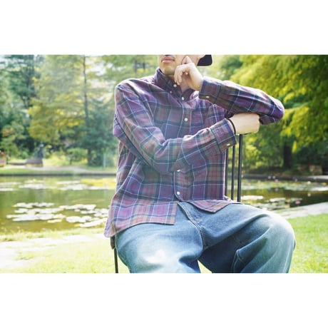 POP TRADING COMPANY / FLANNEL BD OVERSHIRT (MULTI)