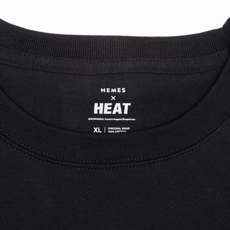 NEMES | 296 NEMES x HEAT "HOTEL" T-SHIRT(Black)