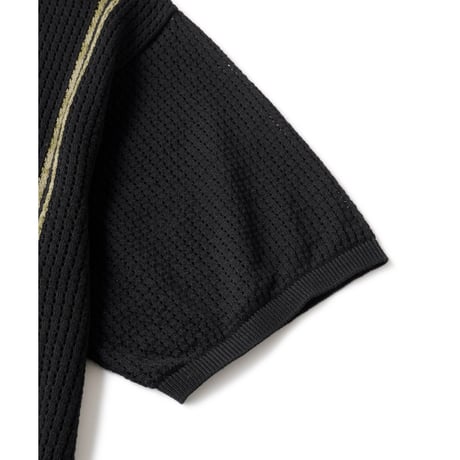 FTC | INTARSIA KNIT SHIRT "BLACK" (FTC026SUMSH06)