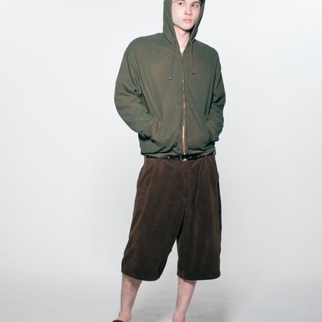 diidii | Natural Dye Corduroy Shorts(Brown)