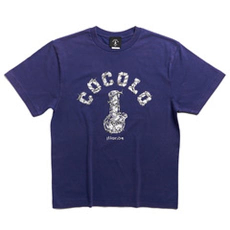 COCOLO BLAND / BARBED WIRE BONG S/S TEE(FADE PURPLE)