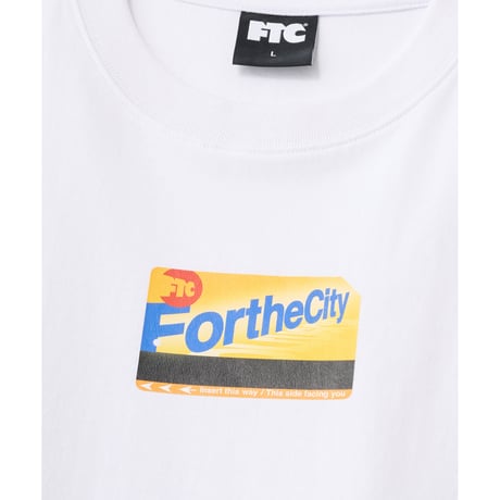 FTC | METRO CARD TEE "WHITE" (FTC026SPT07)