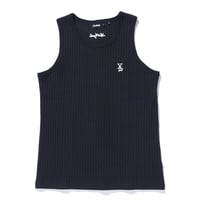 XLARGE | DROP NEEDLE RIB TANK TOP(BLACK)