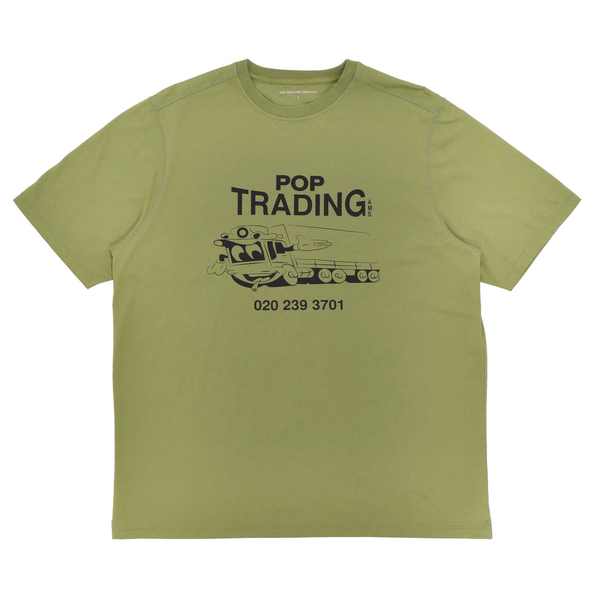 POP TRADING COMPANY / TRADING T-SHIRT (LODEN GR