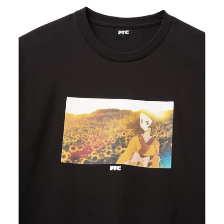 FTC | "FTC x SAMURAI CHAMPLOO" SUN FLOWER TEE "BLACK" (FTC025SCT04)