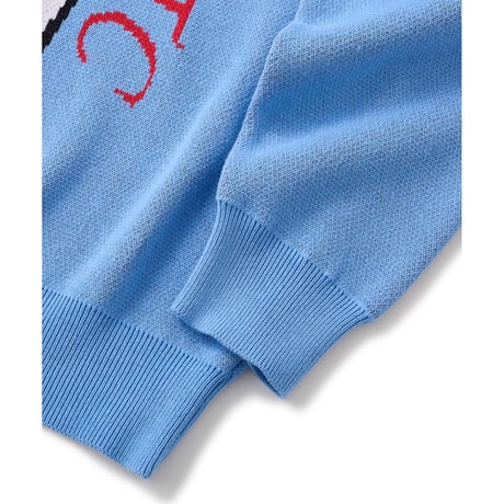 FTC | SMOKING RABBIT SWEATER "LIGHT BLUE" (FTC026SPSW08)