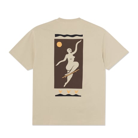 POLAR SKATE CO. / TEE - NO COMPLIES FOREVER (SAND)