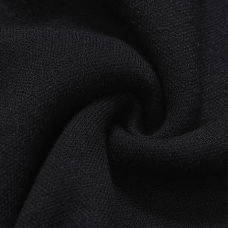 HELAS | ALDO KNIT FULL ZIP POLO "BLACK"