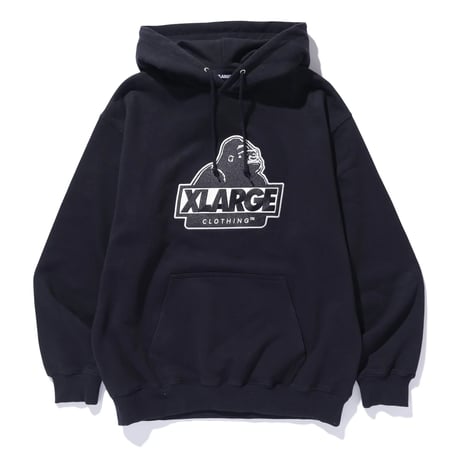XLARGE | SLANTED OG PULLOVER HOODED SWEATSHIRT(BLACK)
