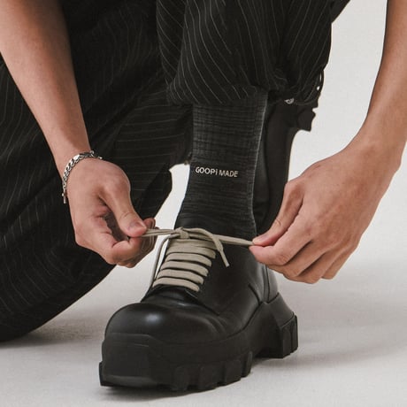 GOOPiMADE |“GSP-01” Logo Tabi Socks(2color)